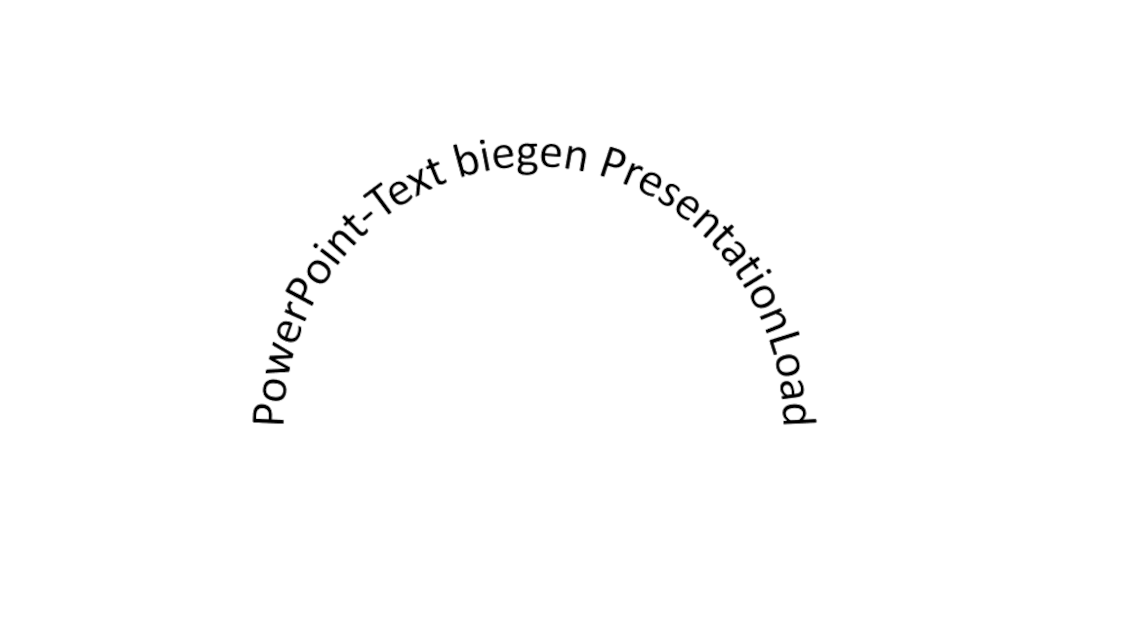 PowerPoint-Text biegen: Ein Designelement für Ihre PPTs!