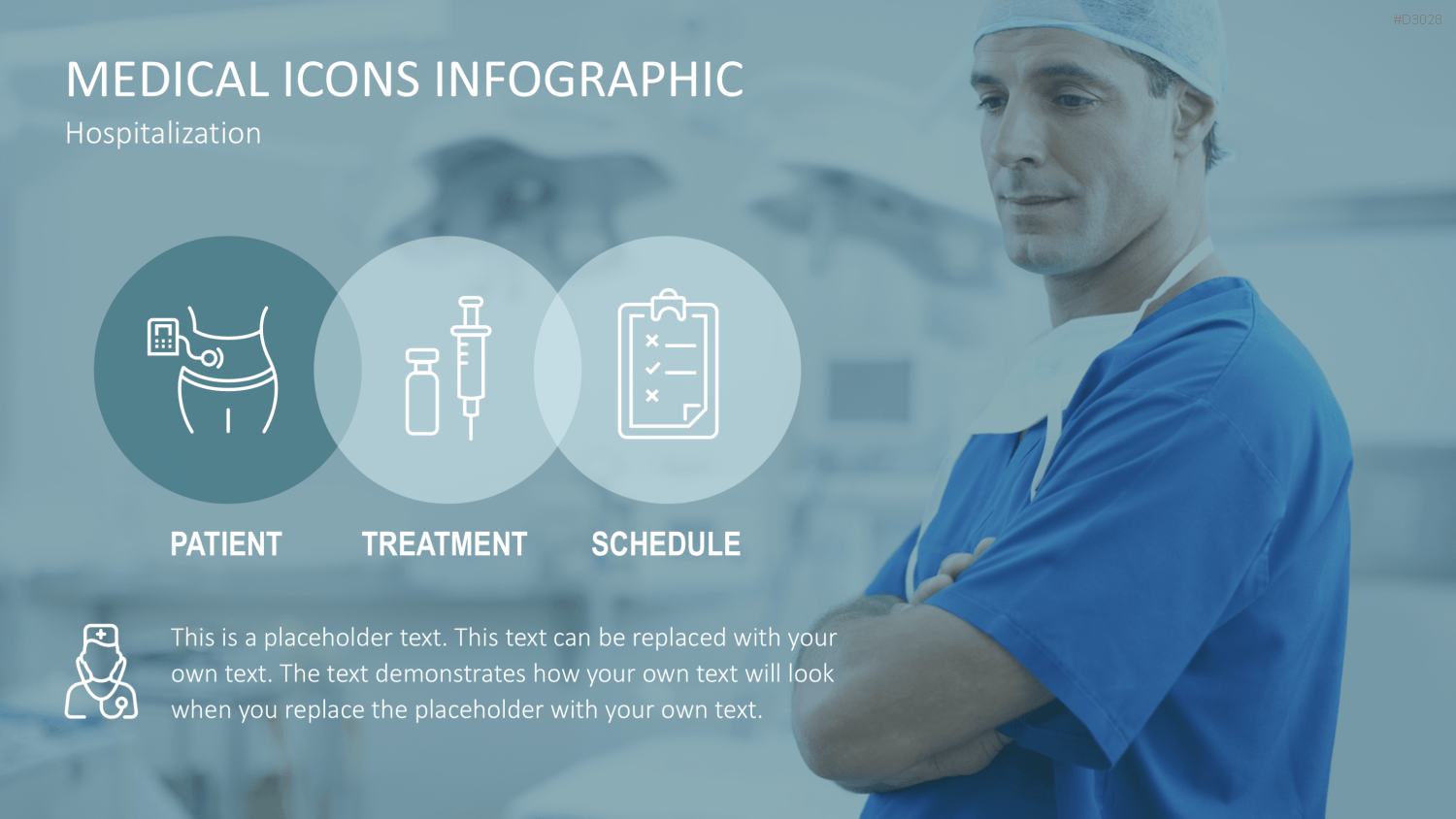240 Line Icons – Medizin & Wissenschaft PowerPoint-Vorlage