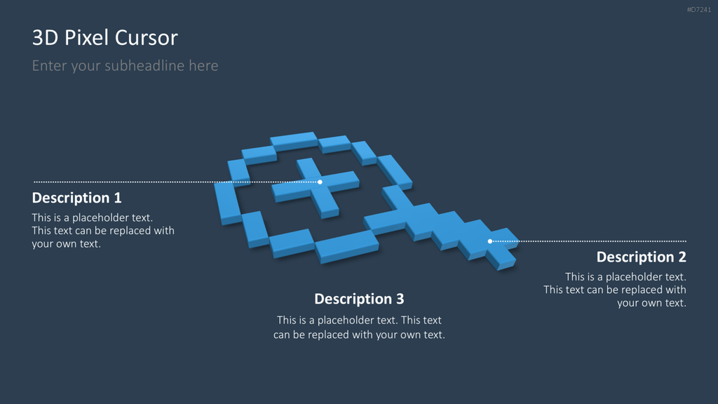 Cursors 3D PowerPoint-Vorlage