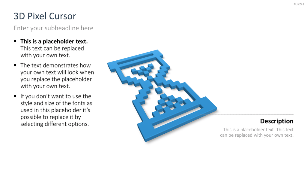 Cursors 3D PowerPoint-Vorlage