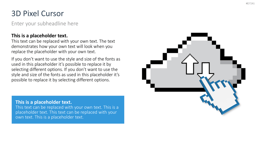 Cursors 3D PowerPoint-Vorlage
