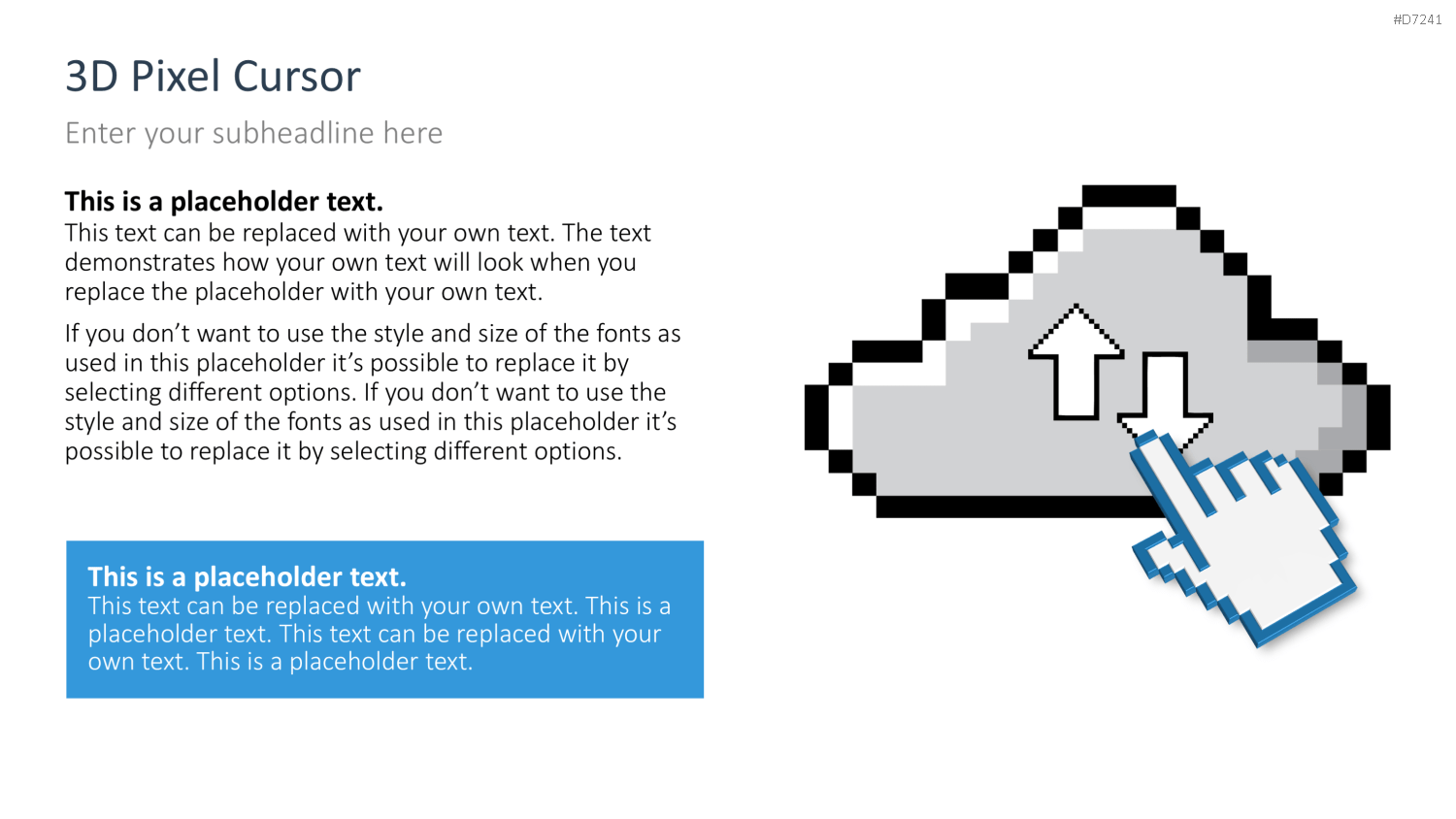 Cursors 3D PowerPoint-Vorlage
