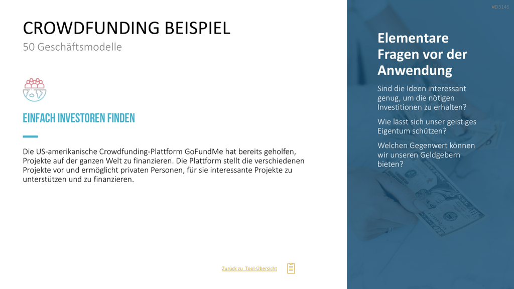 50 Geschäftsmodelle PowerPoint-Vorlage