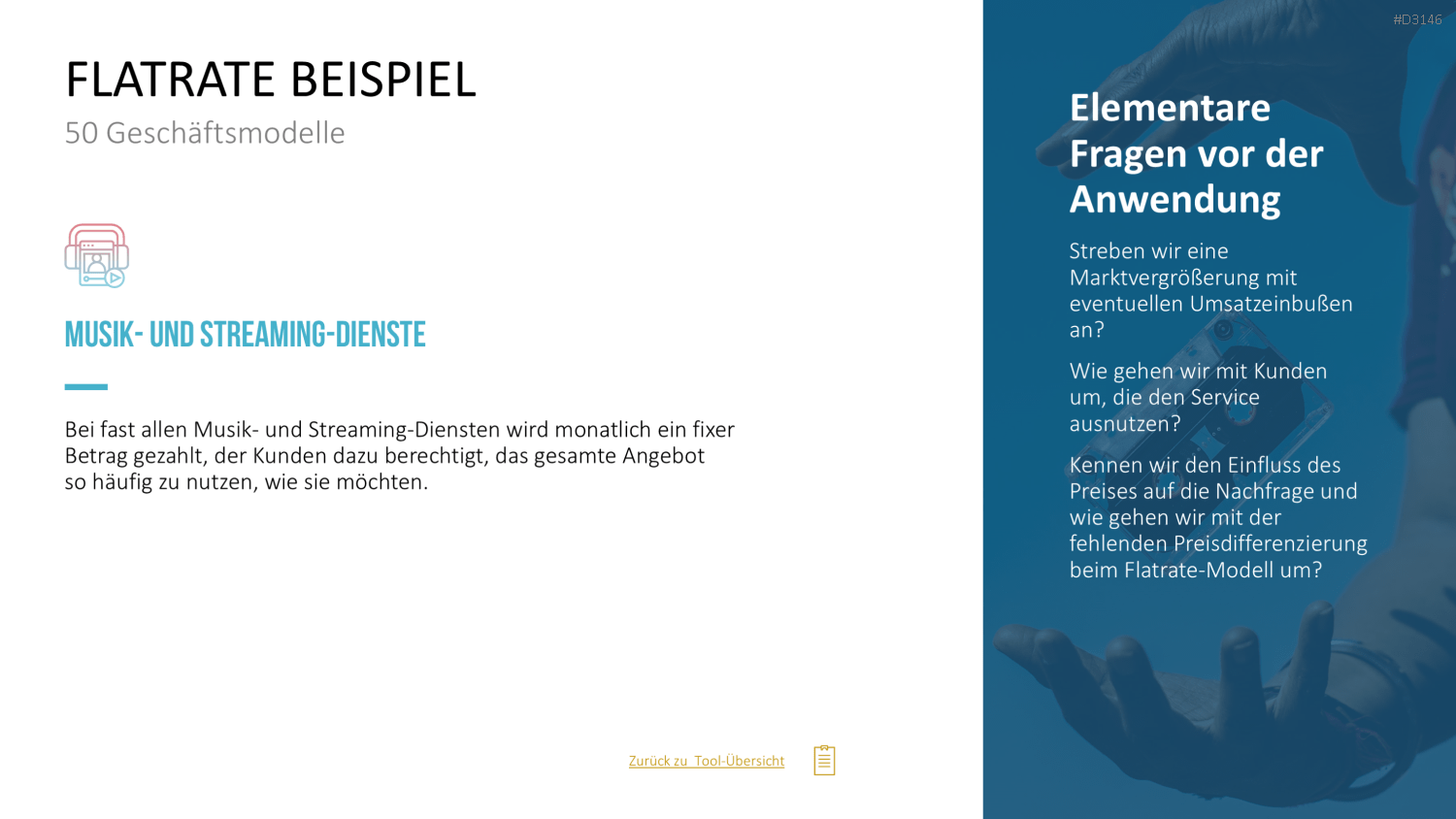 50 Geschäftsmodelle PowerPoint-Vorlage