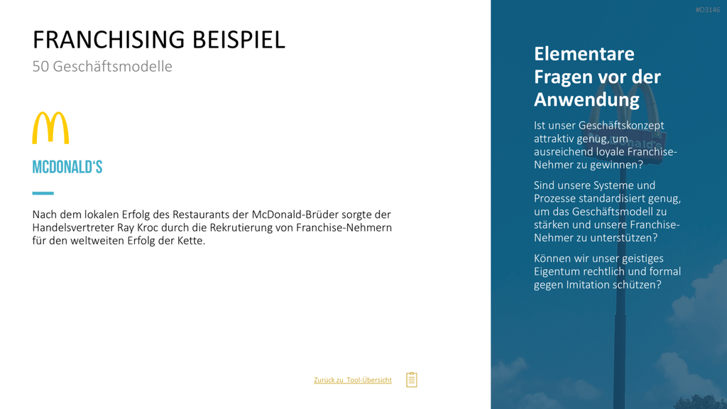 50 Geschäftsmodelle PowerPoint-Vorlage
