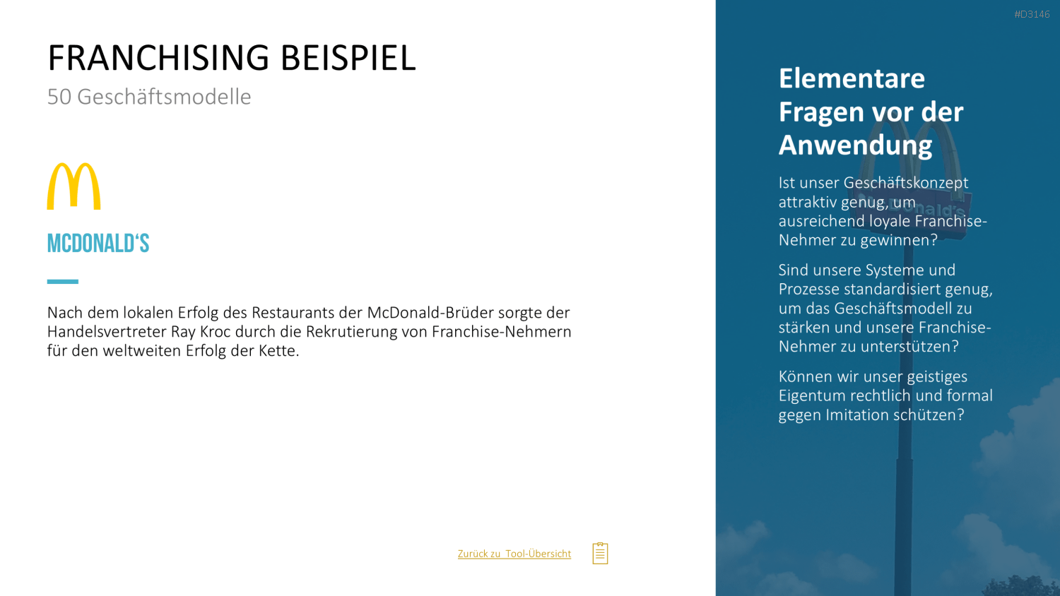 50 Geschäftsmodelle PowerPoint-Vorlage