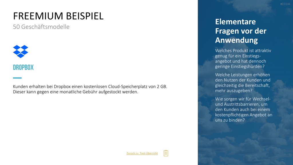 50 Geschäftsmodelle PowerPoint-Vorlage