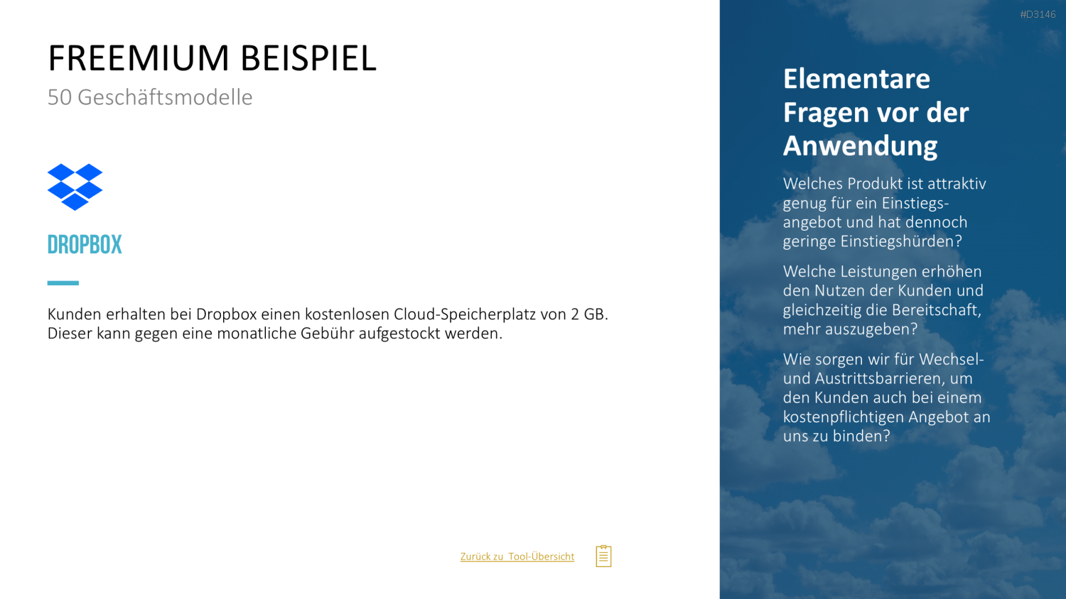 50 Geschäftsmodelle PowerPoint-Vorlage