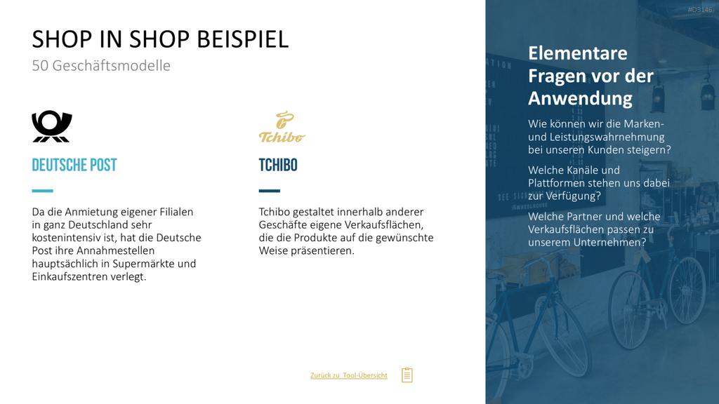 50 Geschäftsmodelle PowerPoint-Vorlage