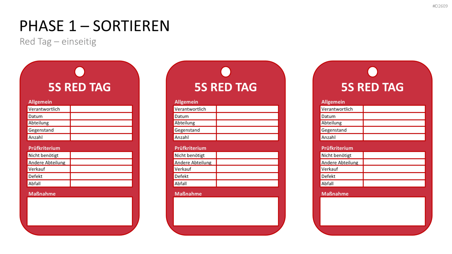 5S-Konzept PowerPoint-Vorlage