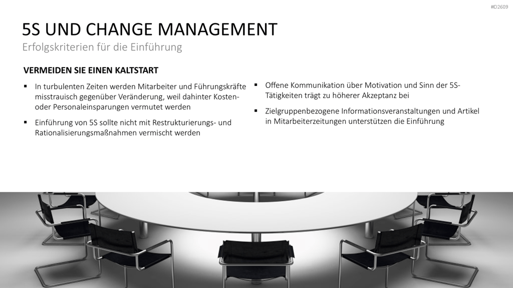 5S-Konzept PowerPoint-Vorlage
