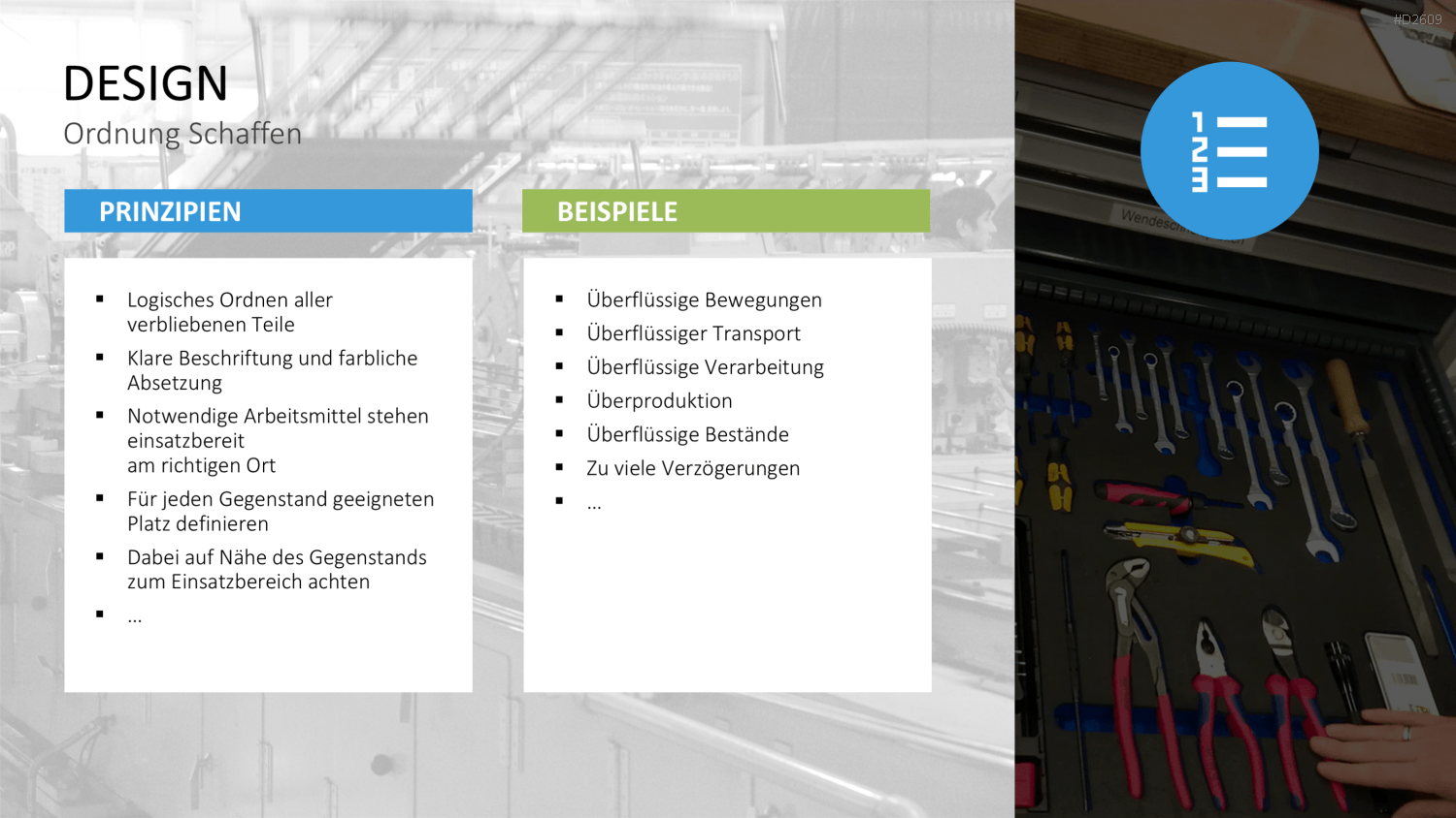 5S-Konzept PowerPoint-Vorlage