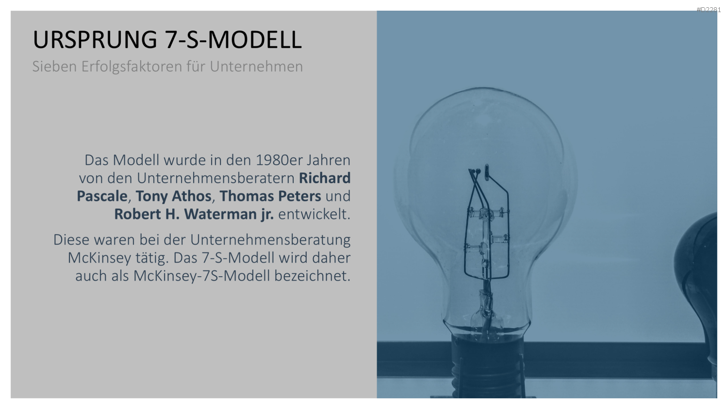7-S-Modell PowerPoint-Vorlage