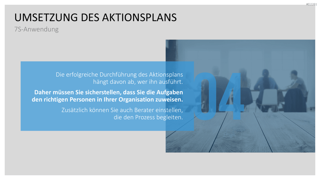 7-S-Modell PowerPoint-Vorlage