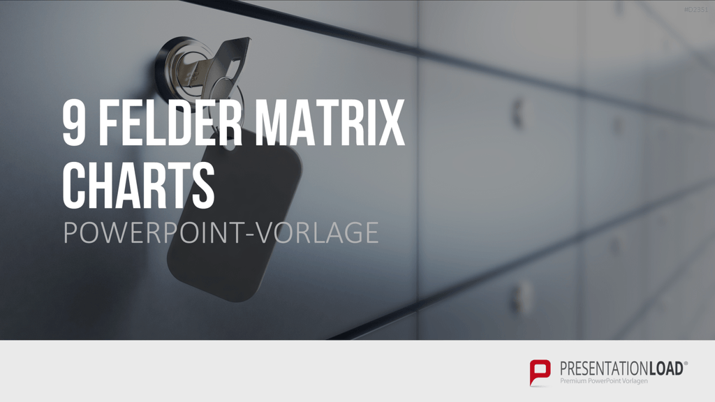 Neun-Felder-Matrix PowerPoint-Vorlage