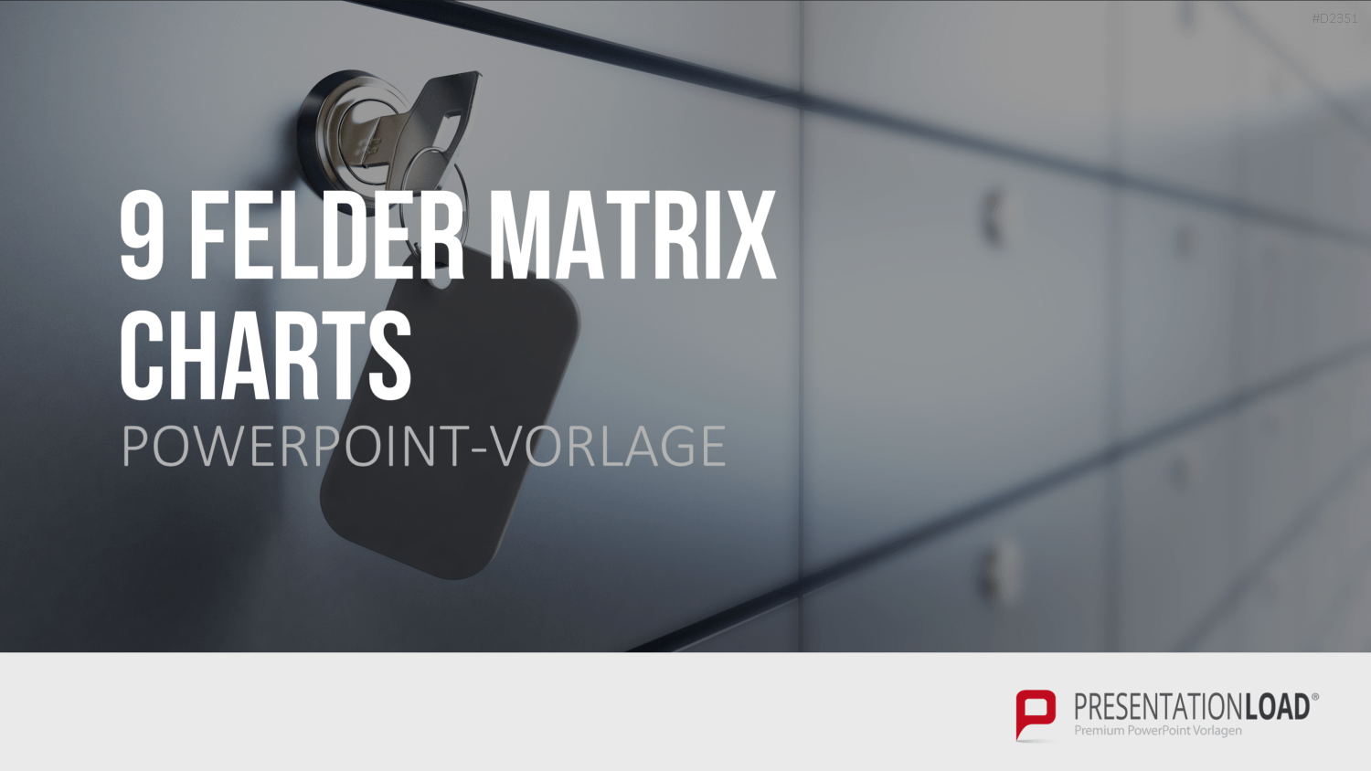Neun-Felder-Matrix PowerPoint-Vorlage