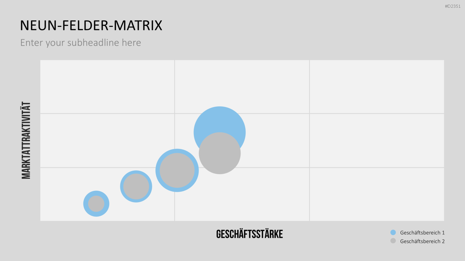Neun-Felder-Matrix PowerPoint-Vorlage