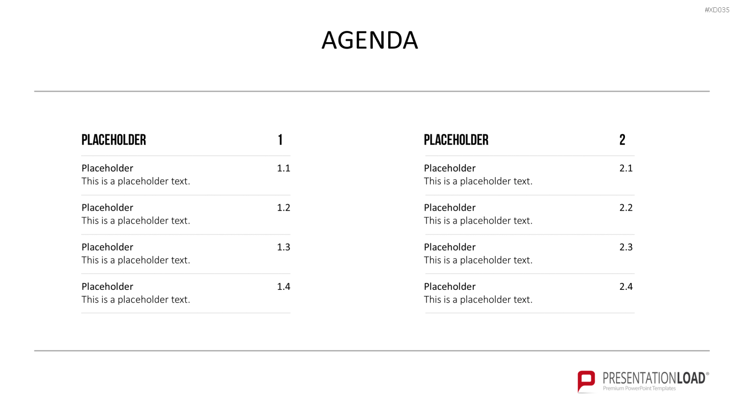 Agenda-Bundle PowerPoint-Vorlage