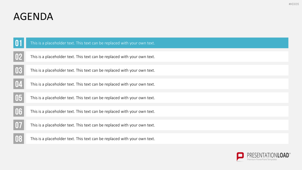 Agenda-Bundle PowerPoint-Vorlage
