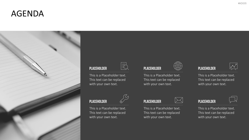 Agenda-Bundle PowerPoint-Vorlage