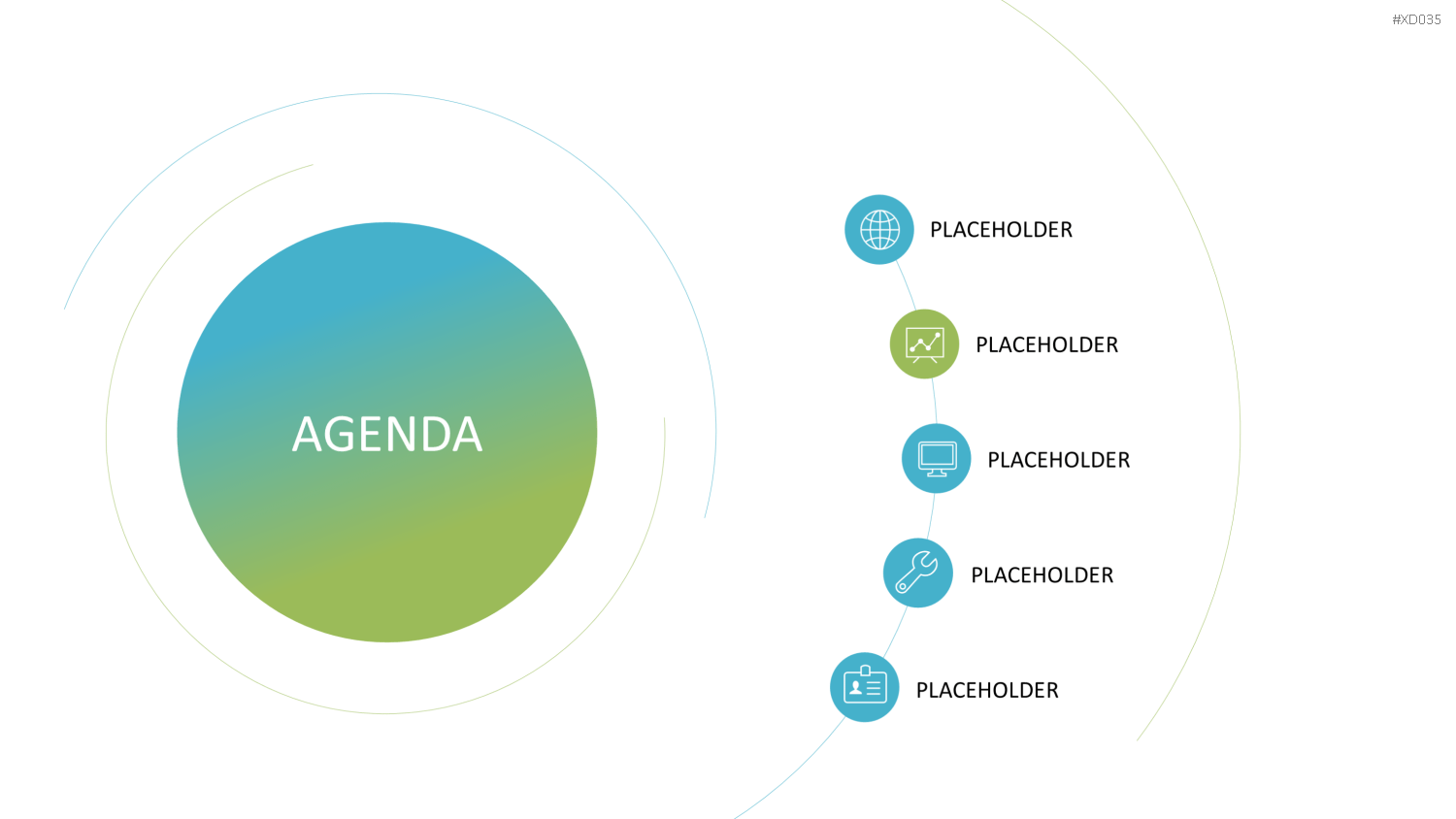 Agenda-Bundle PowerPoint-Vorlage