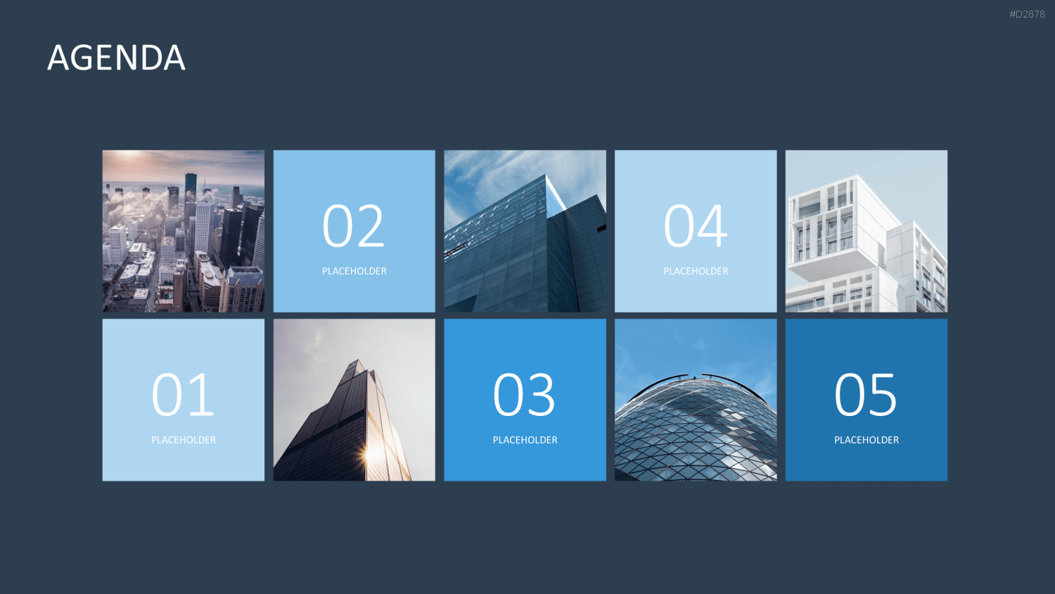 Agenda Images PowerPoint-Vorlage