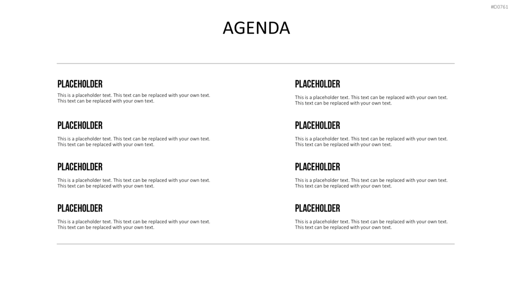 Agenda-Toolbox (animiert) PowerPoint-Vorlage