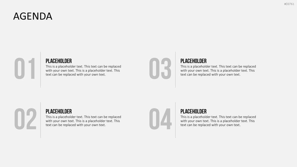 Agenda-Toolbox (animiert) PowerPoint-Vorlage