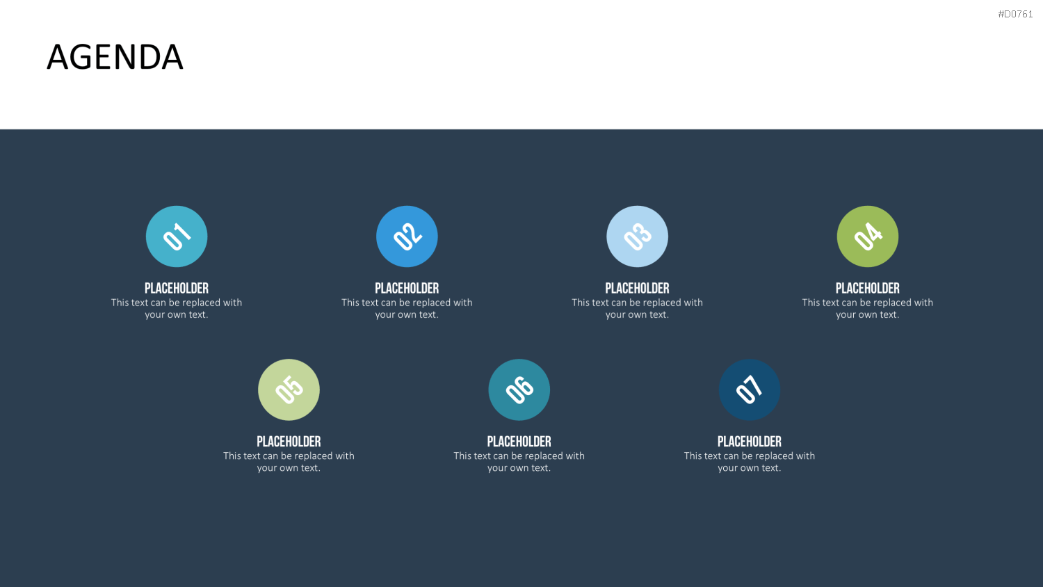 Agenda-Toolbox (animiert) PowerPoint-Vorlage