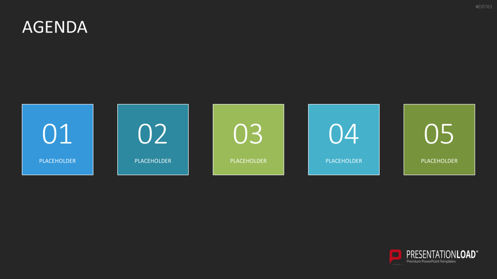 Agenda-Toolbox (animiert) PowerPoint-Vorlage