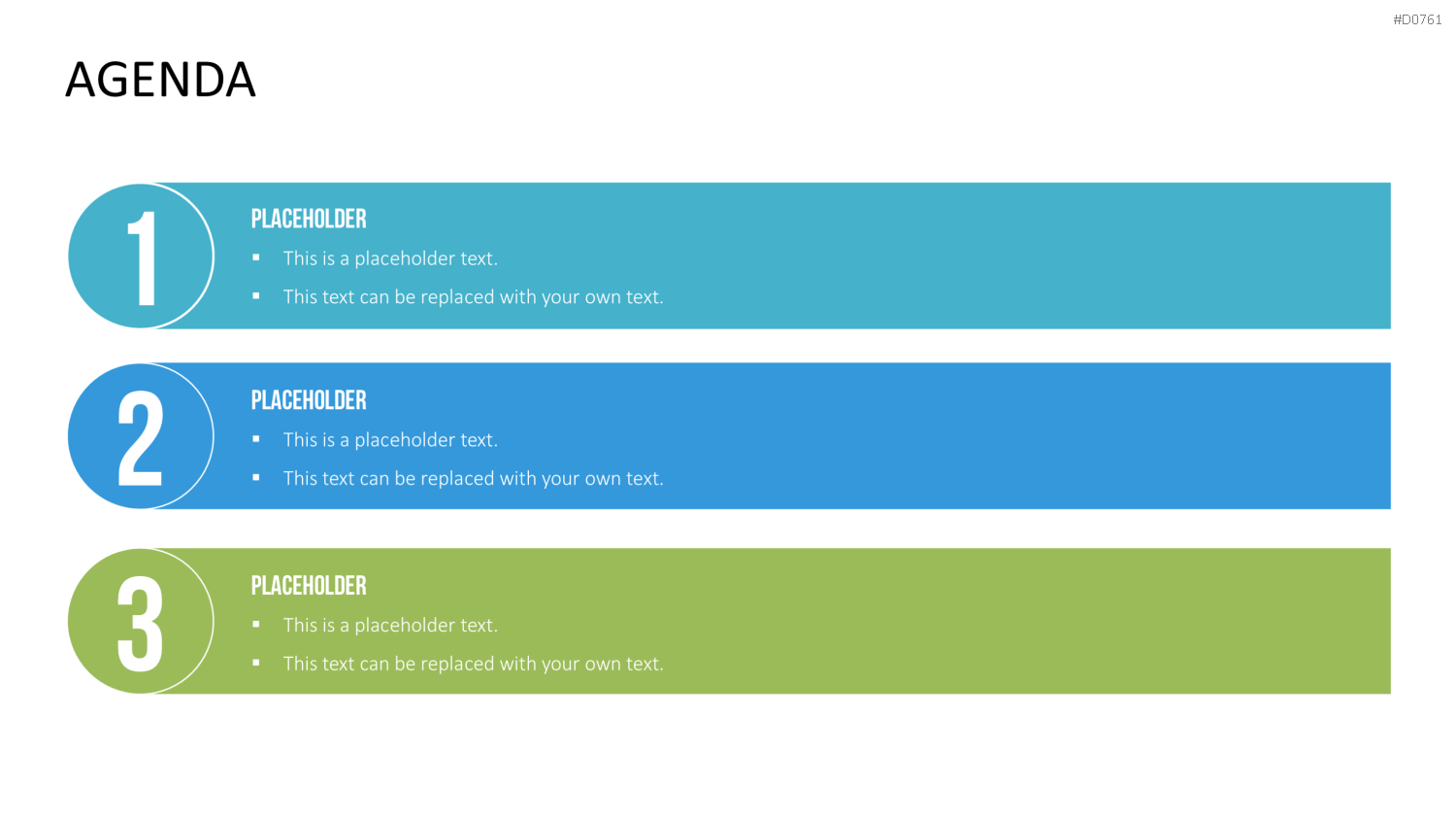 Agenda-Toolbox (animiert) PowerPoint-Vorlage