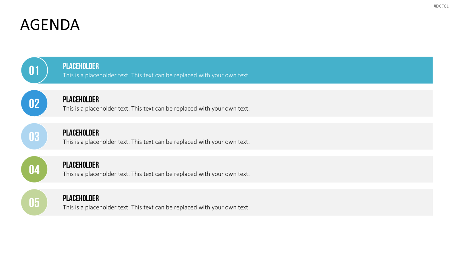 Agenda-Toolbox (animiert) PowerPoint-Vorlage