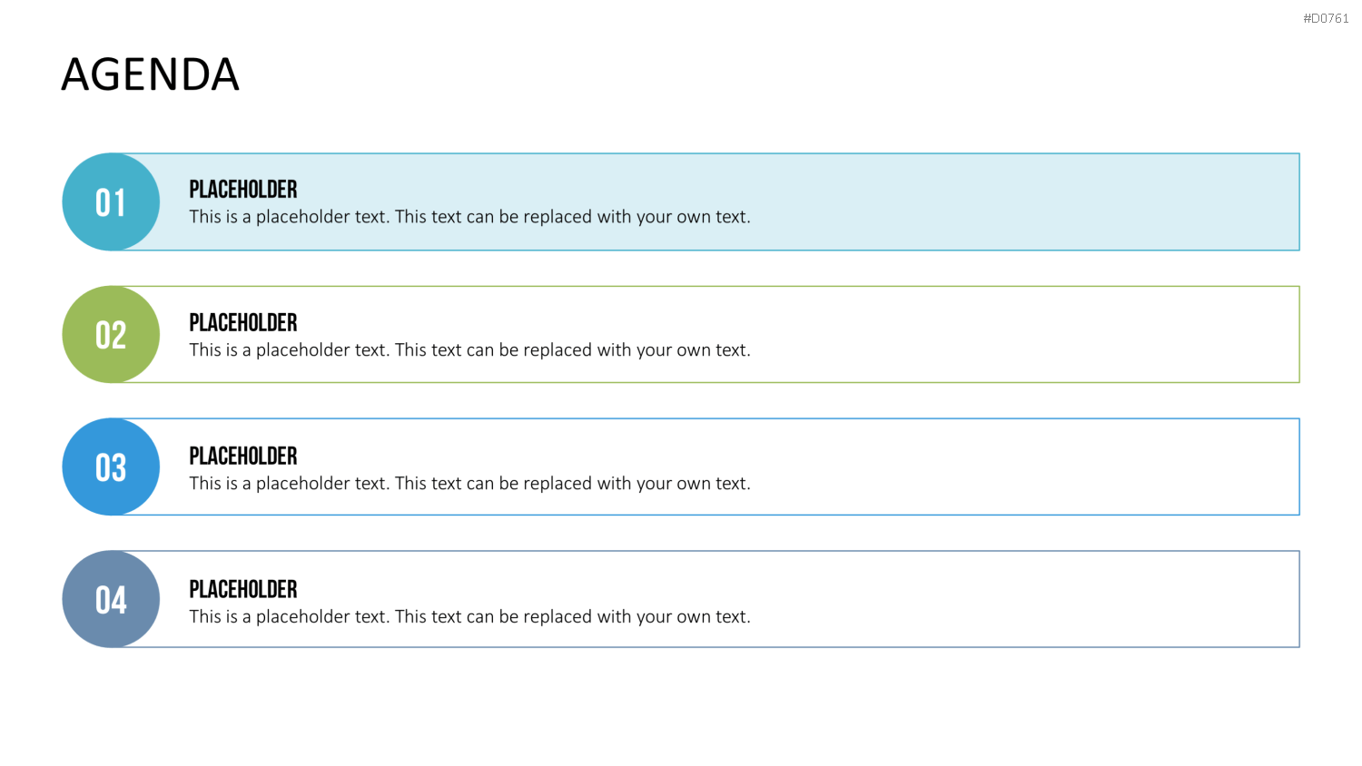 Agenda-Toolbox (animiert) PowerPoint-Vorlage