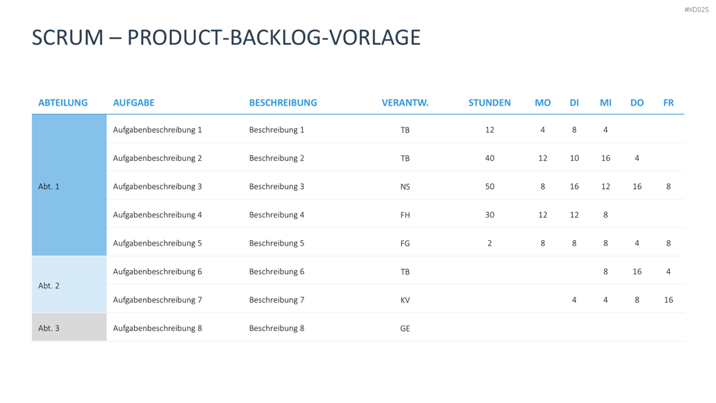 Agiles Management-Bundle PowerPoint-Vorlage