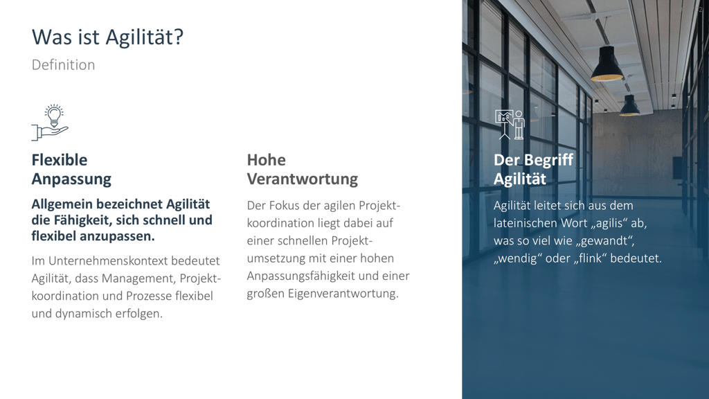 Agiles Projektmanagement PowerPoint-Vorlage
