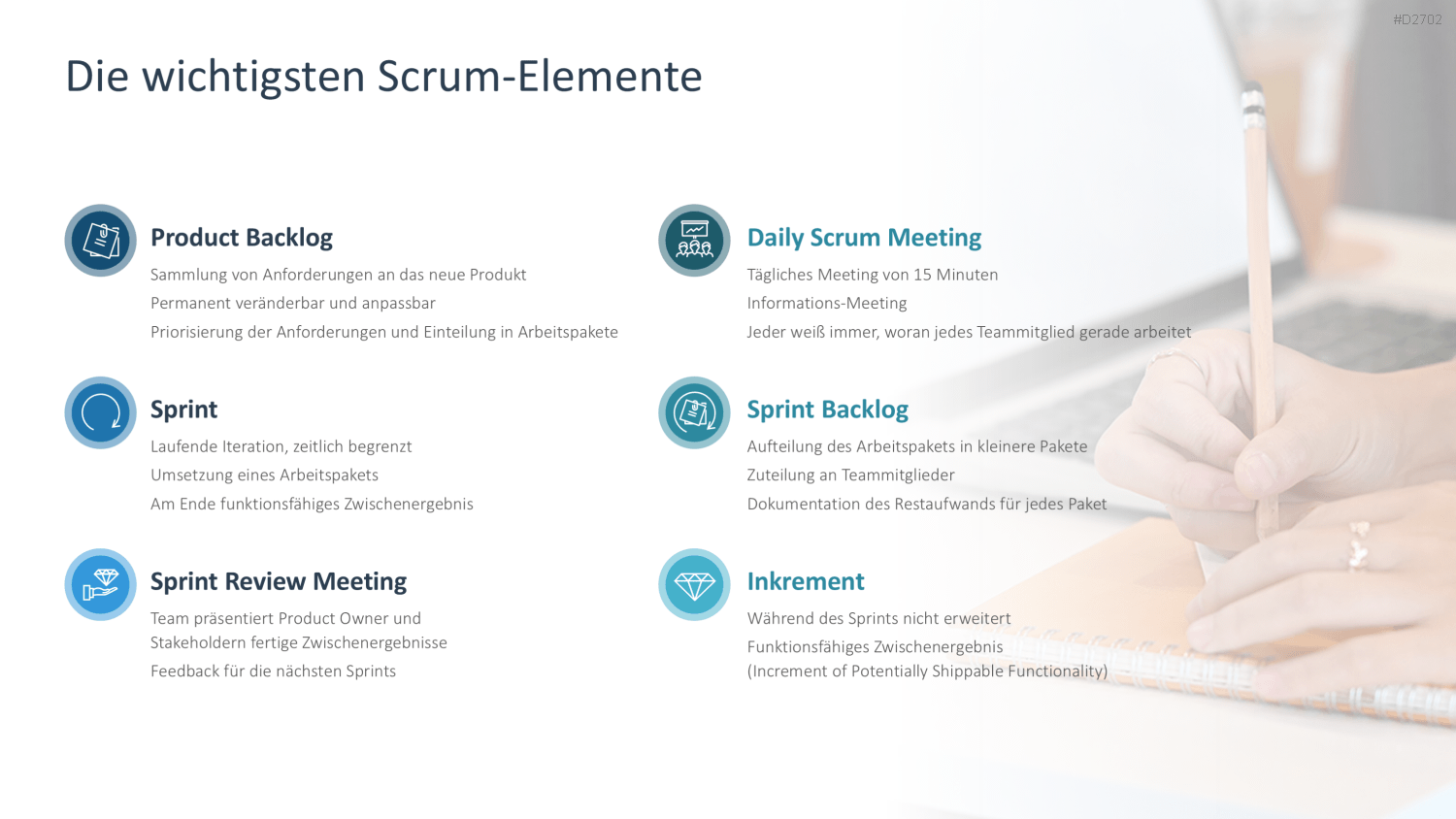 Agiles Projektmanagement PowerPoint-Vorlage