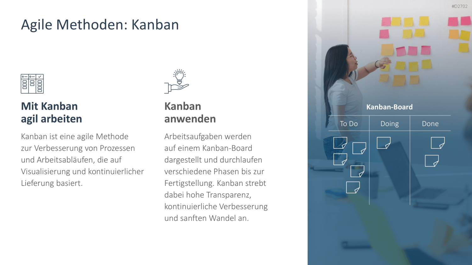 Agiles Projektmanagement PowerPoint-Vorlage