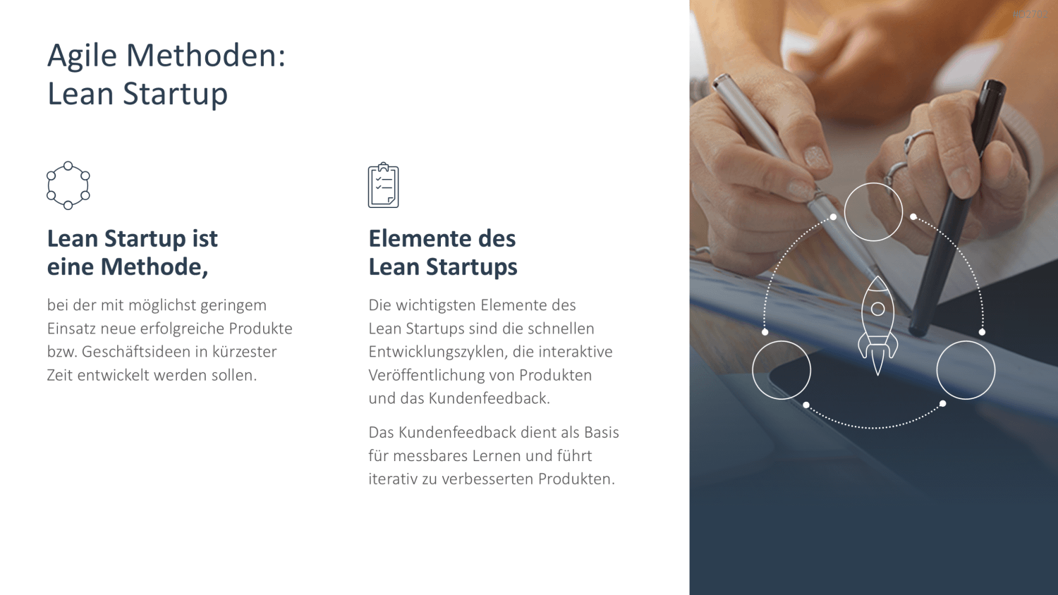 Agiles Projektmanagement PowerPoint-Vorlage