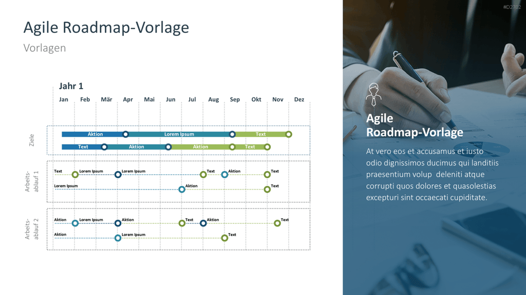 Agiles Projektmanagement PowerPoint-Vorlage