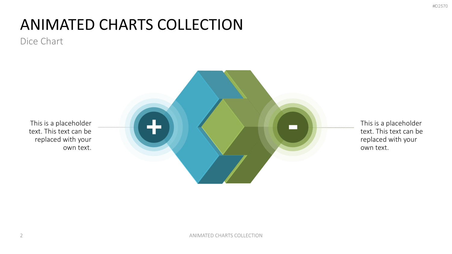 Animierte Charts Sammlung PowerPoint-Vorlage