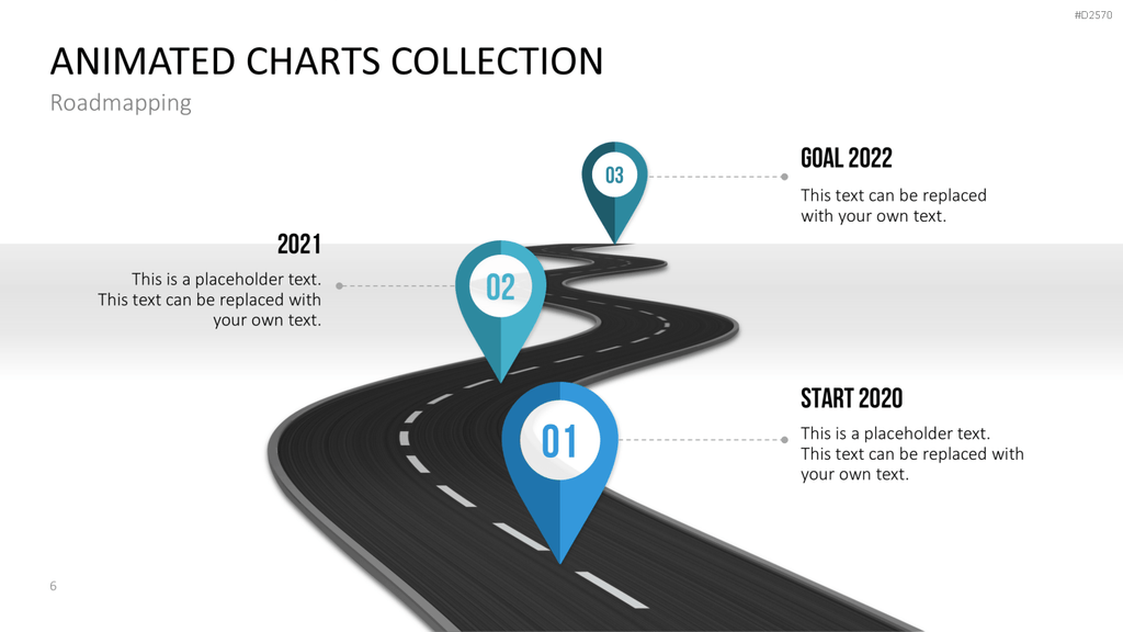 Animierte Charts Sammlung PowerPoint-Vorlage