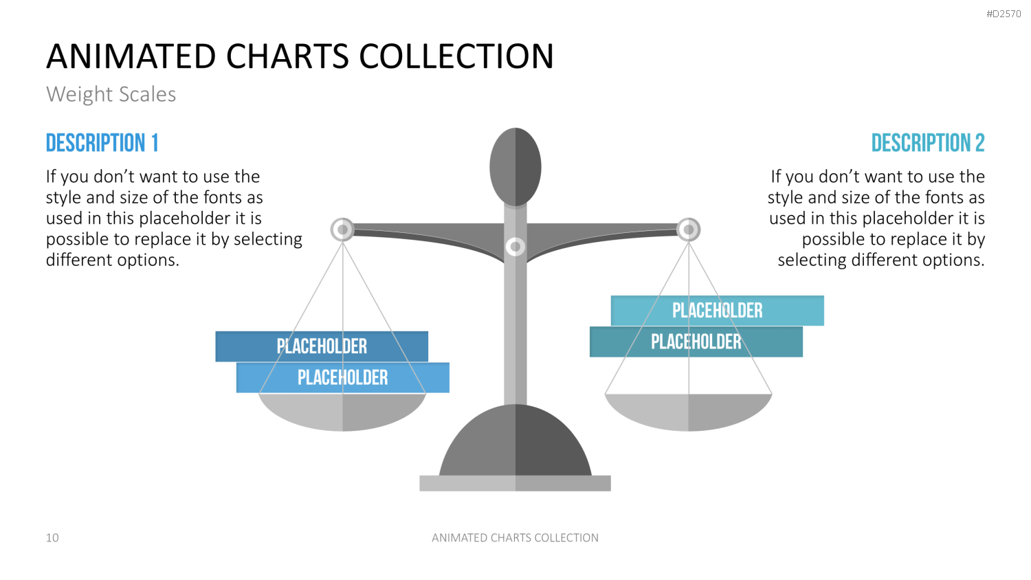 Animierte Charts Sammlung PowerPoint-Vorlage