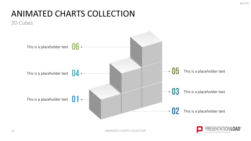 Animierte Charts Sammlung PowerPoint-Vorlage