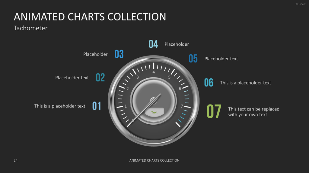 Animierte Charts Sammlung PowerPoint-Vorlage