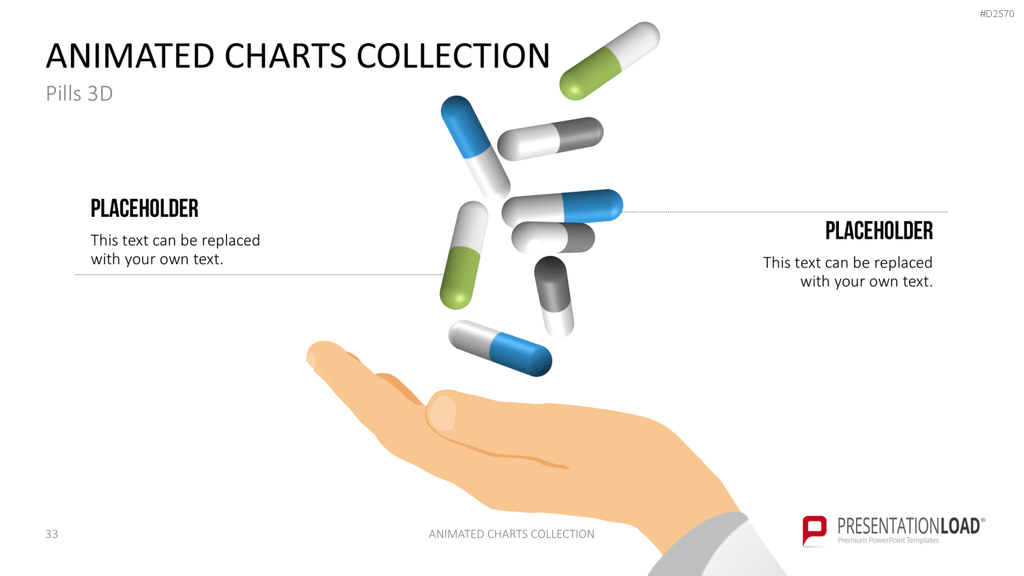 Animierte Charts Sammlung PowerPoint-Vorlage