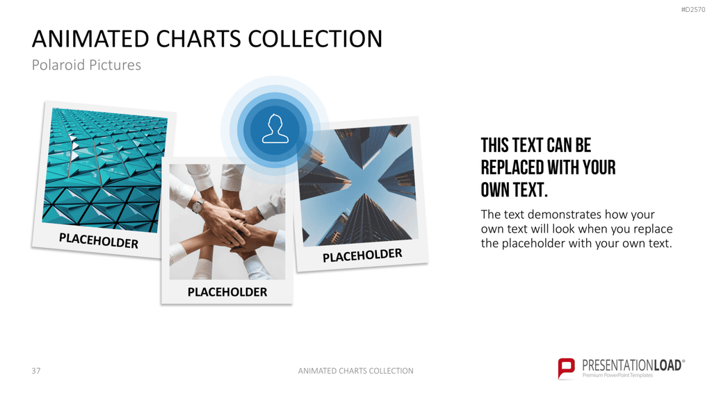 Animierte Charts Sammlung PowerPoint-Vorlage