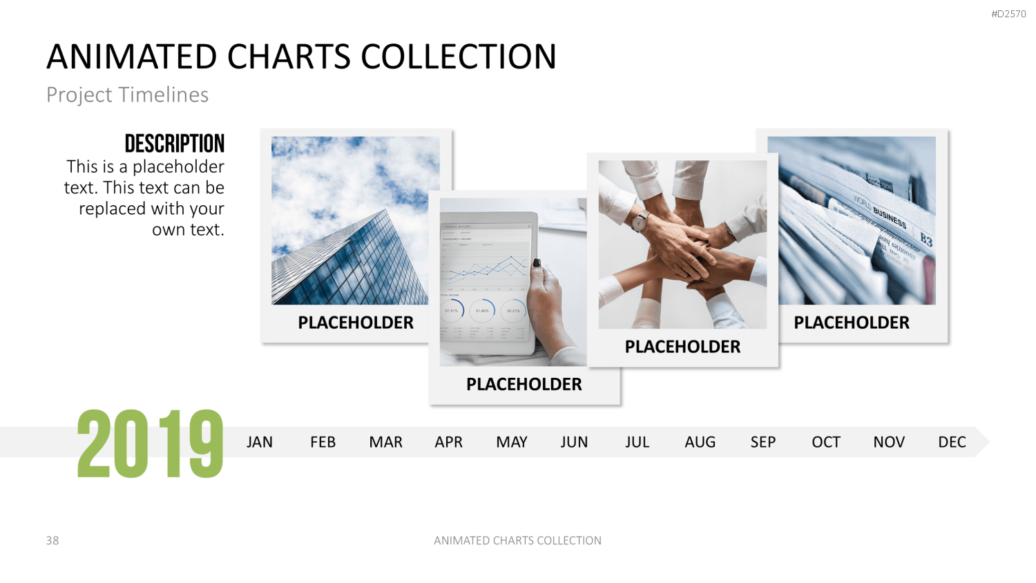Animierte Charts Sammlung PowerPoint-Vorlage