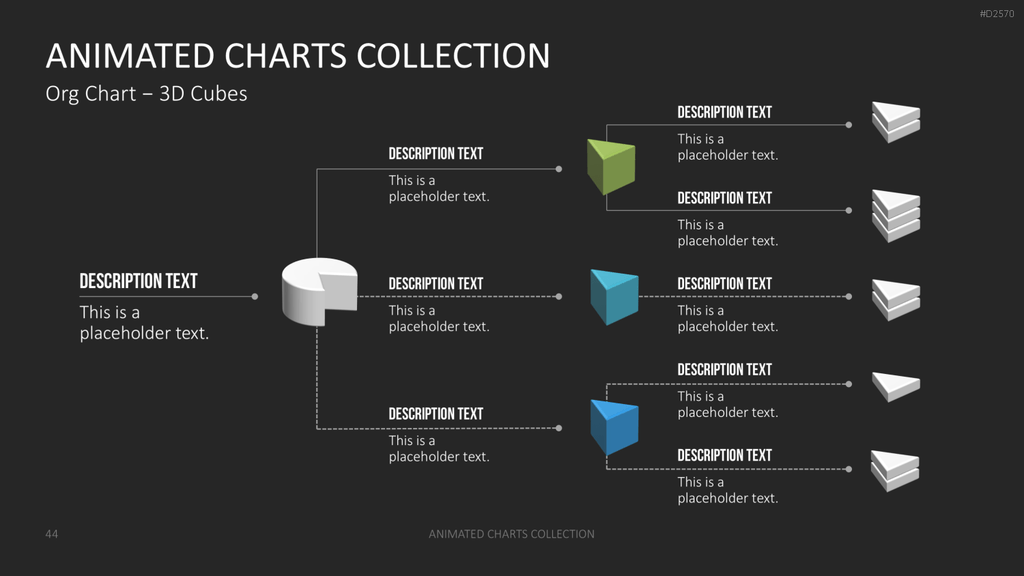 Animierte Charts Sammlung PowerPoint-Vorlage