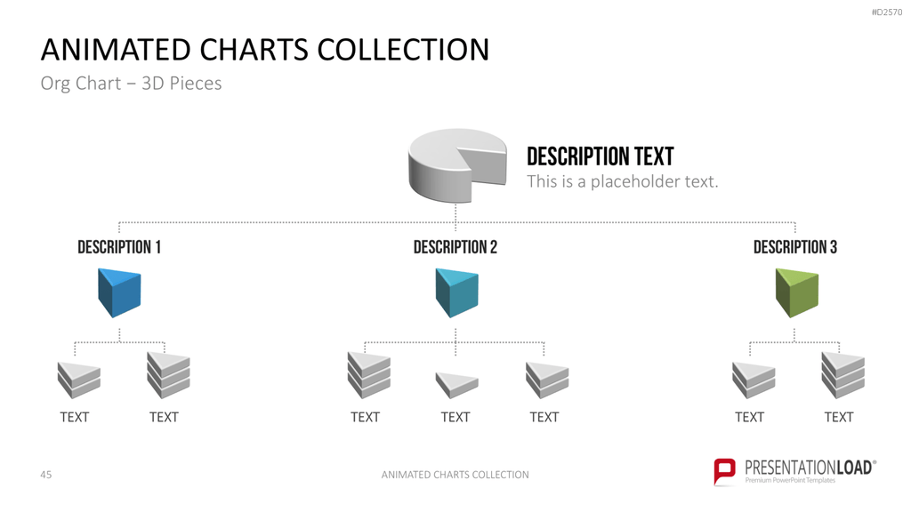 Animierte Charts Sammlung PowerPoint-Vorlage