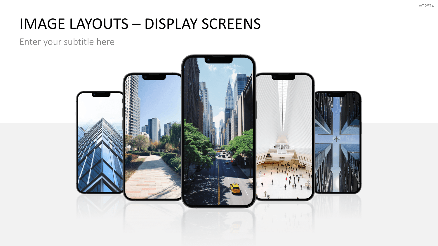 Animated Display Screens PowerPoint-Vorlage